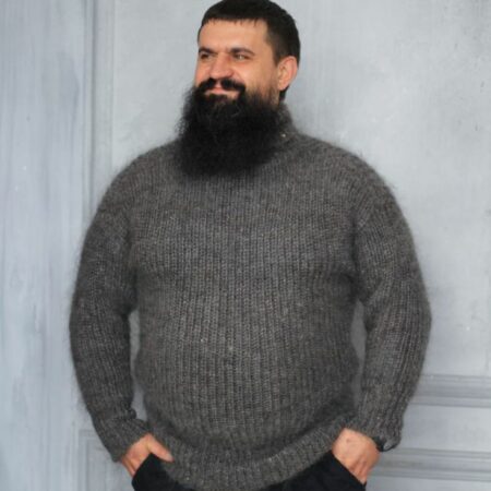 Пуховый свитер "для Него"