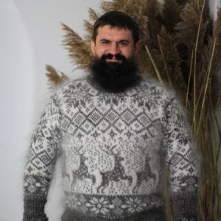 свитер из козьего пуха